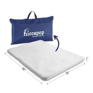 Hiccapop White Kids Travel Mattress